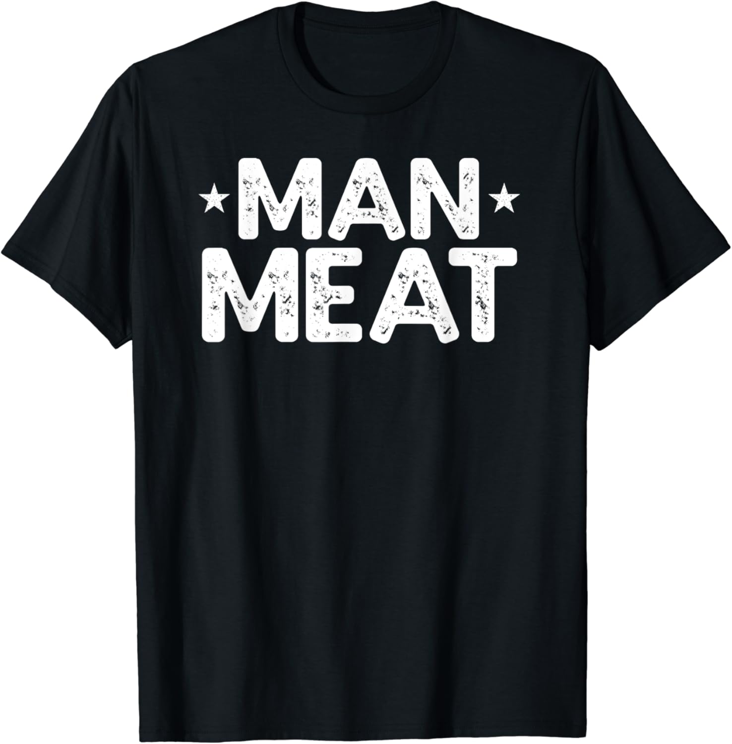 Mens Man Meat Vintage Gift TShirt Amazon.co.uk Fashion